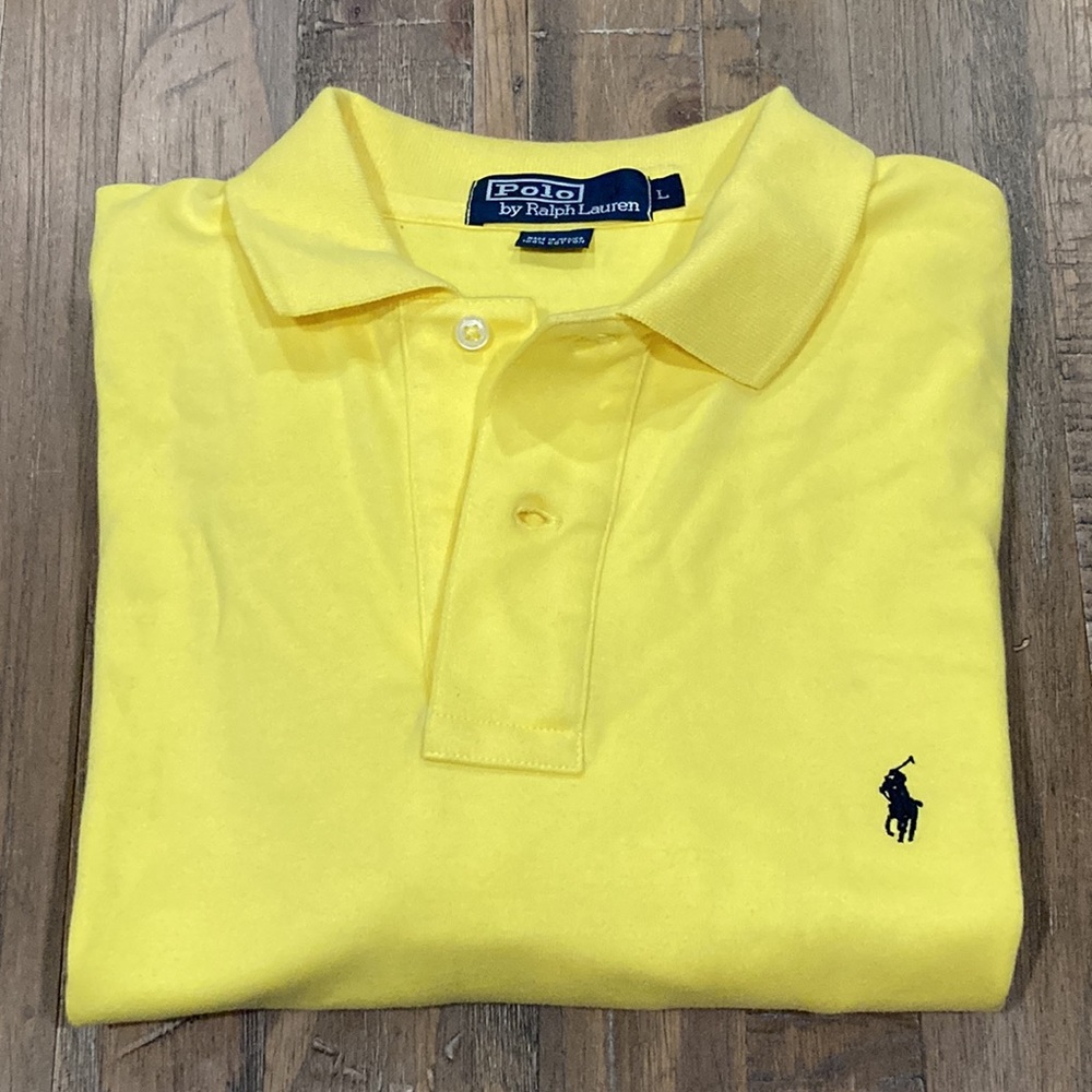 Polo by Ralph Lauren Men's Size Large (Yellow)
